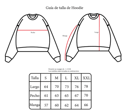 guia de tallas de busos