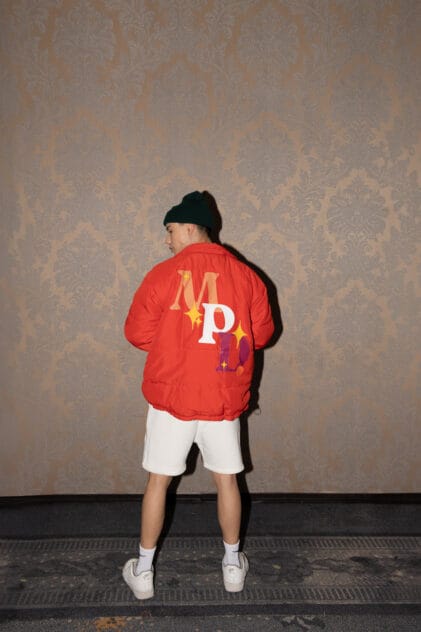 Chaqueta Puffer Roja