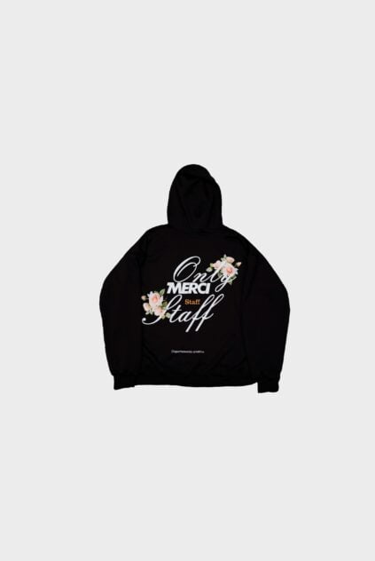 Hoodie Negro Oversize Staff 