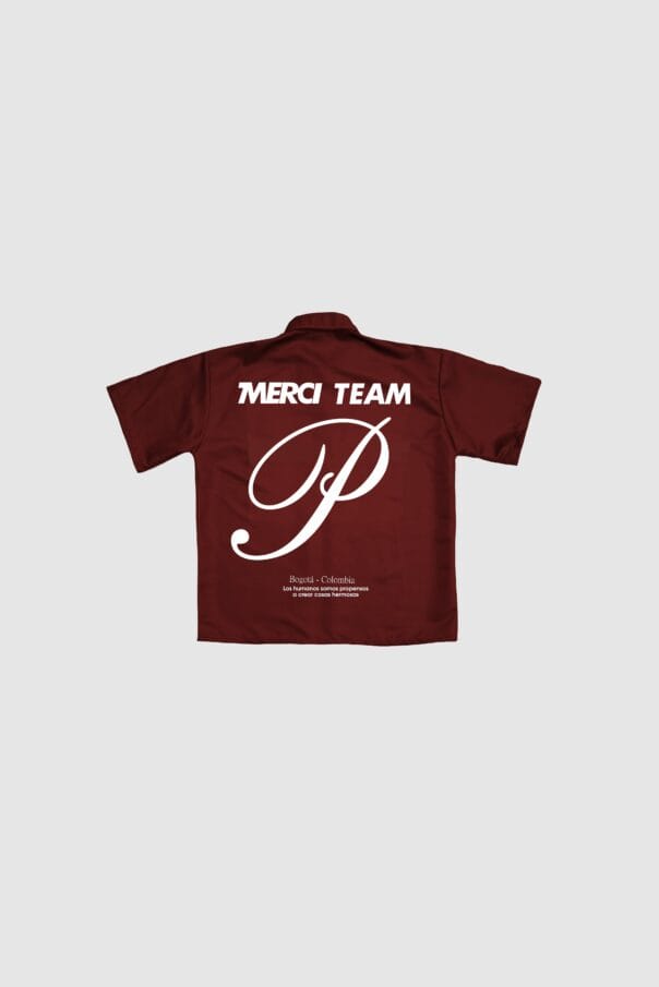 Camisa oversize Merci