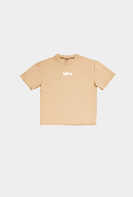 Camiseta cafe boxy fit