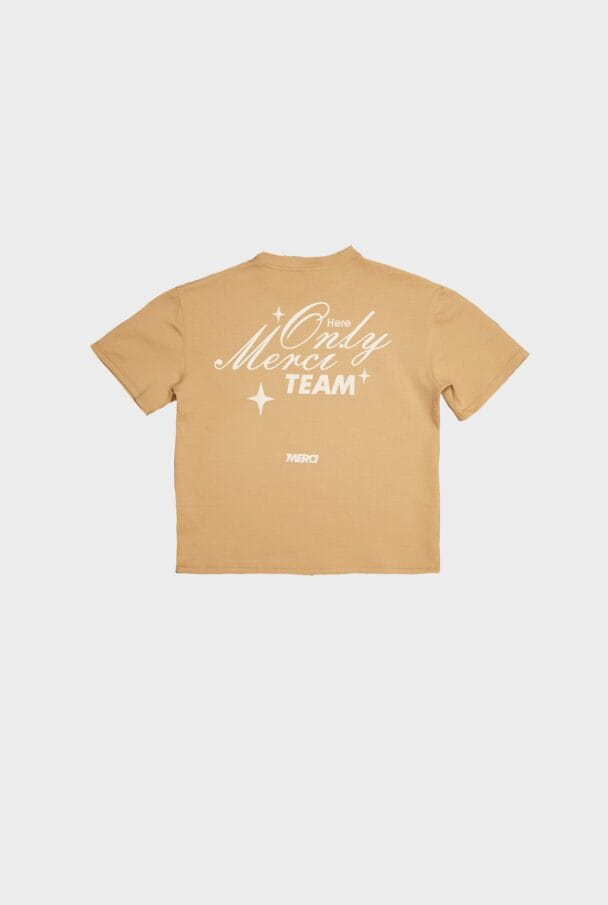 Camiseta beigie Boxy-Fit